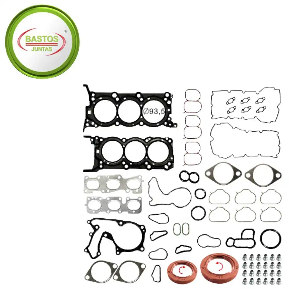 JUNTA MOTOR SANTA FE 3.3 24V 2013 A 2019 CHAPA COM RETENTOR