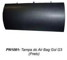 MOLDURA PAINEL INT GOL GIII SUP (PTA LUVA) PRETA