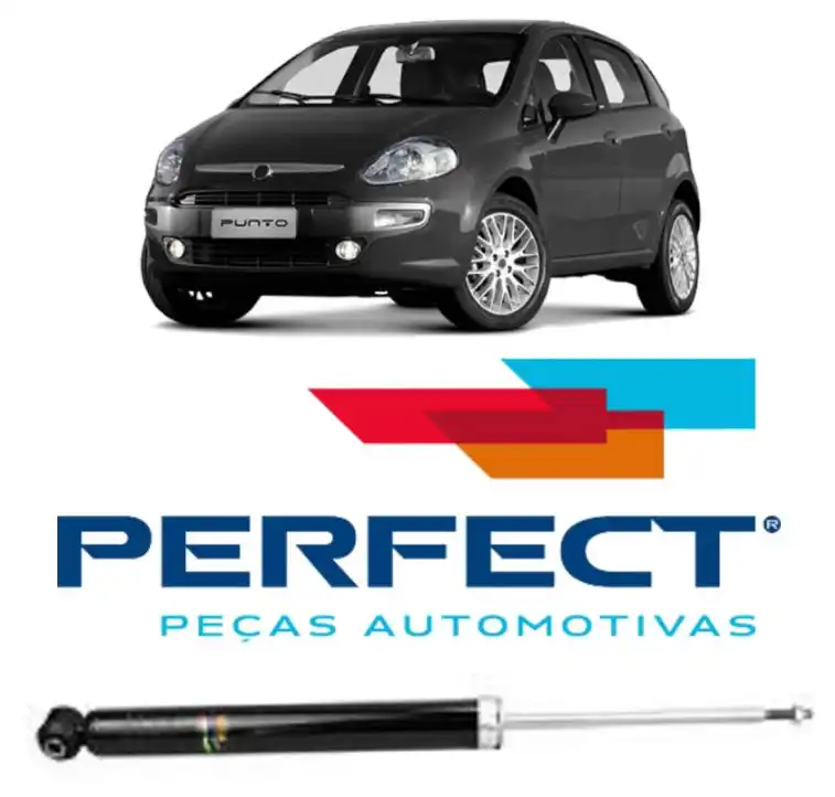 AMORTECEDOR TRASEIRO FIAT PUNTO 2010/