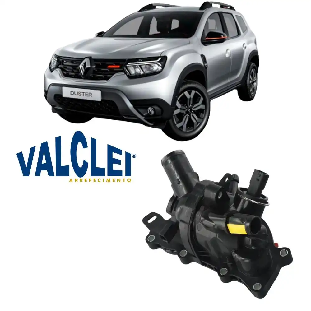 CARCACA VALVULA TERMOSTATICA DUSTER 1.3 16V FLEX 2022 ACIMA