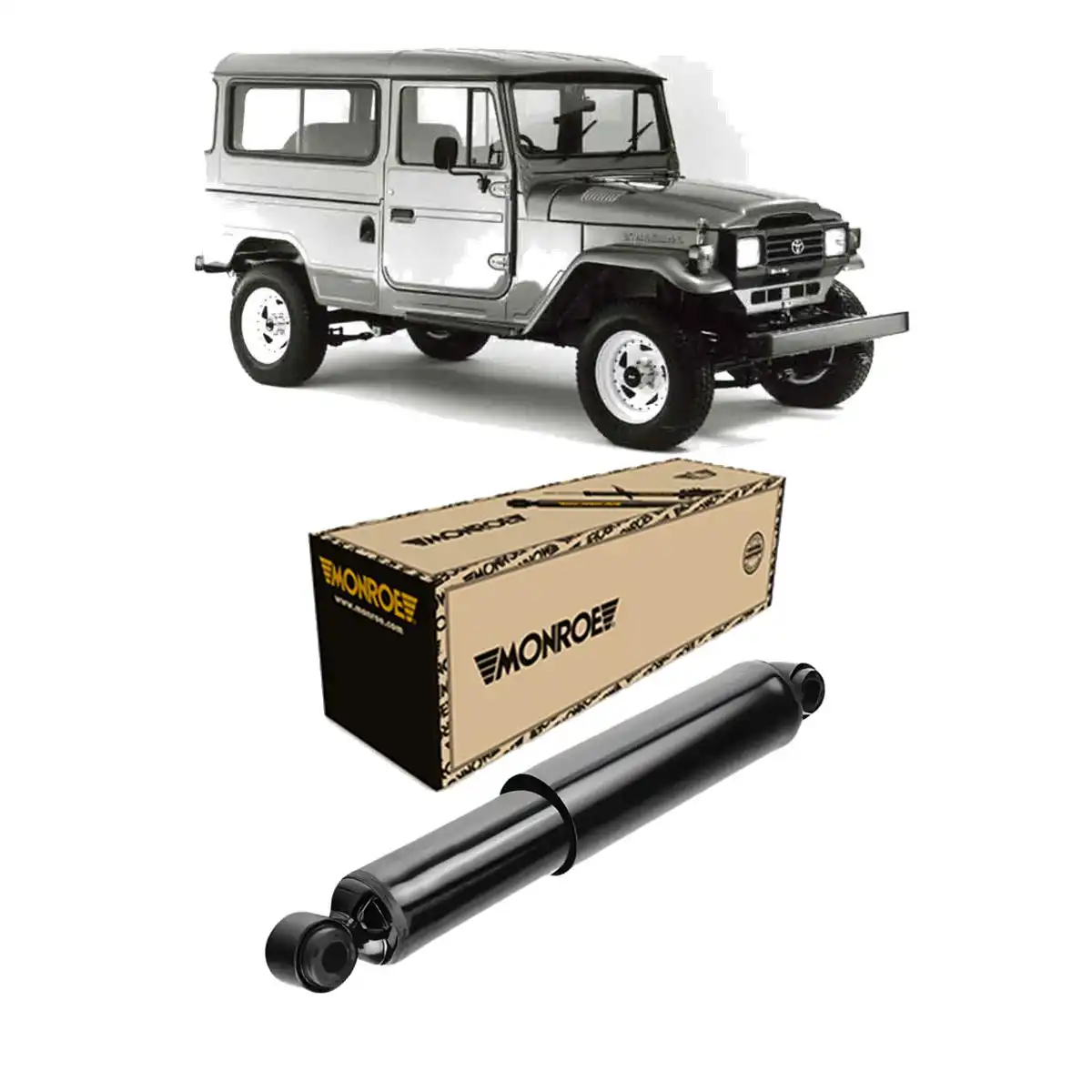 AMORTECEDOR TRASEIRO TOYOTA BANDEIRANTES 66/93