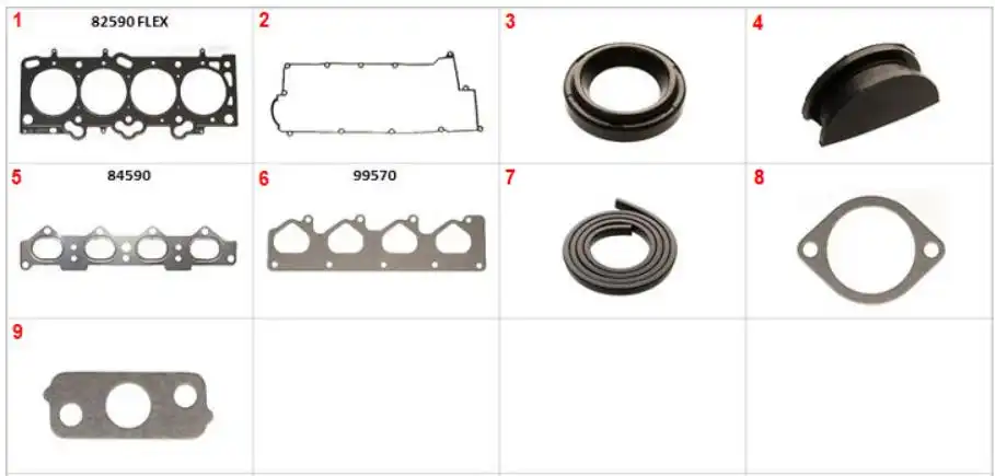 JUNTA MOTOR HYUNDAI TUCSON 2.0 16V 04/11 SUP SEM RETENTOR