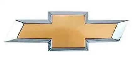 EMBLEMA GRADE S-10 09/11 (GRAVATA) DOURADO