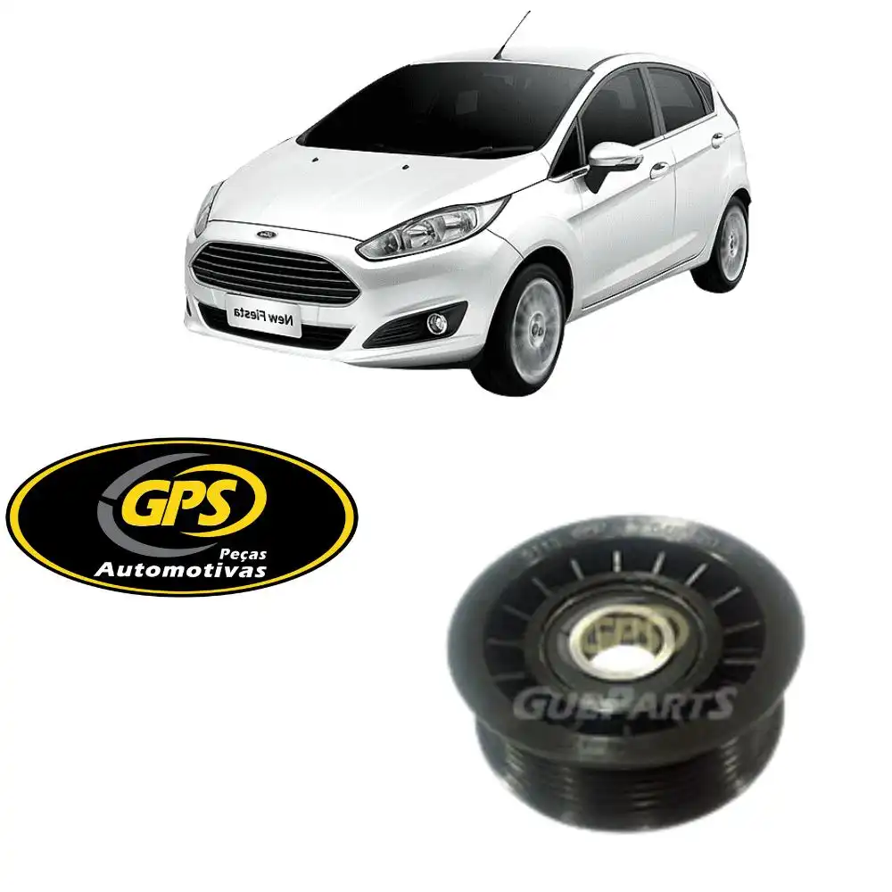 POLIA CORREIA ALTERNADOR FIESTA 1.0 12V 2014 ACIMA