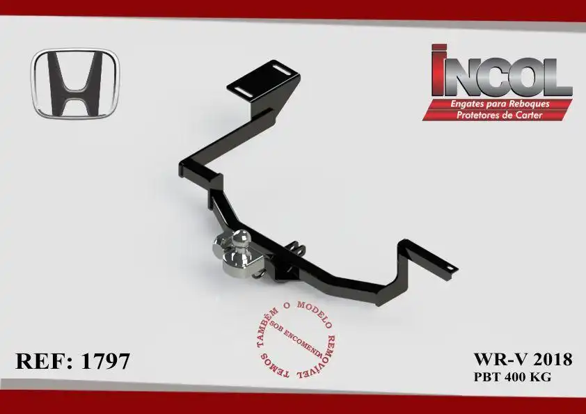 ENGATE CARRETINHA HONDA WR-V 2018/ (FIXO)