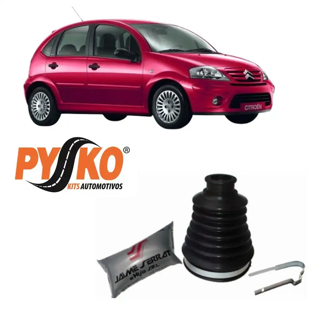 SANFONA HOMOC CITROEN C3 2003 ACIMA LADO RODA