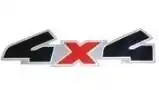 EMBLEMA ADESIVO 4X4 RANGER 2011 (PRETO/VERMELHO)