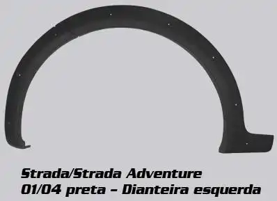 MOLDURA PARALAMA FIAT PALIO WEEKEND ADVENTURE 01/04 DIANT ES