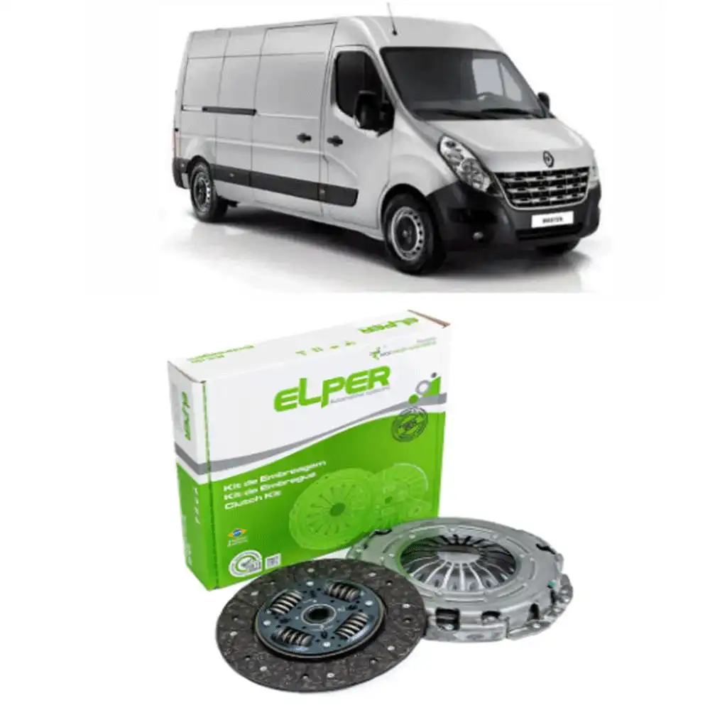 KIT EMBREAGEM RENAULT MASTER 2.8 8V 2002 A 2007