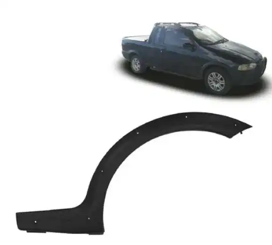 MOLDURA PARALAMA FIAT STRADA ADVENTURE 01/06 TRAS DIR