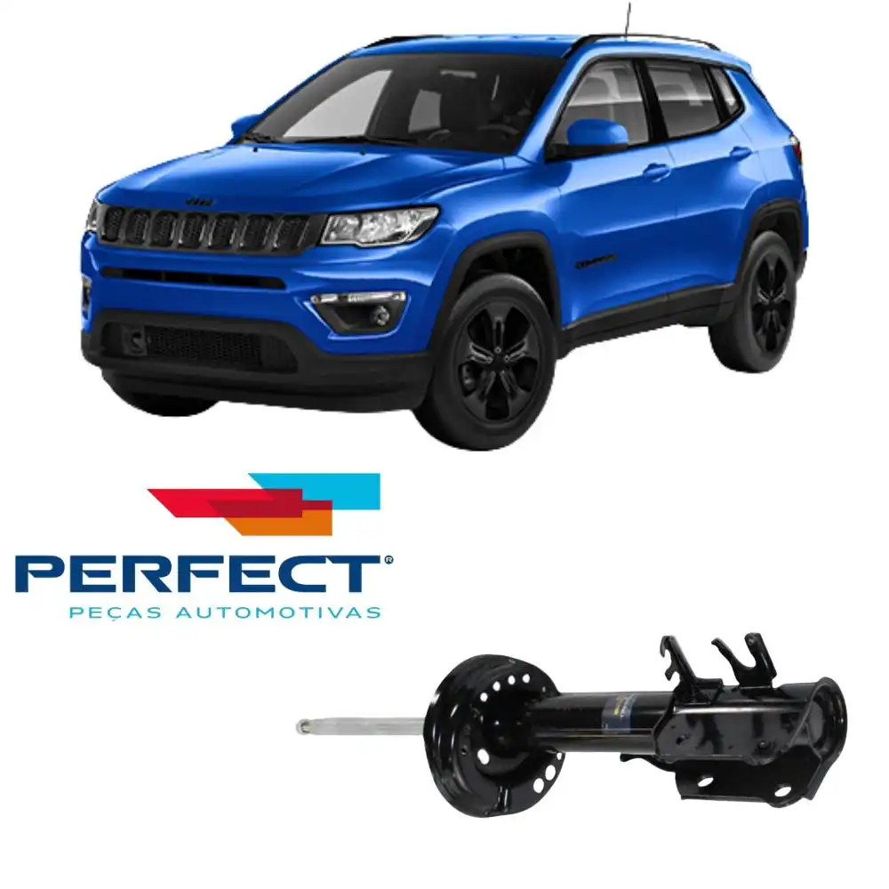 AMORTECEDOR TRASEIRO COMPASS 2.0 2017 ACIMA ESQUERDO