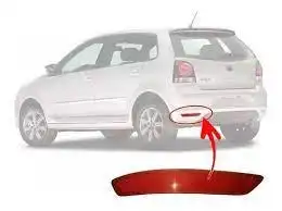 SINAL PARACHOQUE POLO HATCH 2012/ ESQ (REFLETOR)