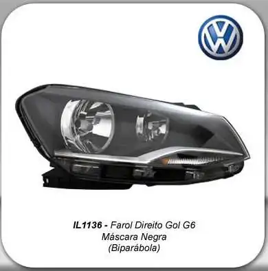 FAROL GOL G6 MASCARA NEGRA DIR (DUPLO)
