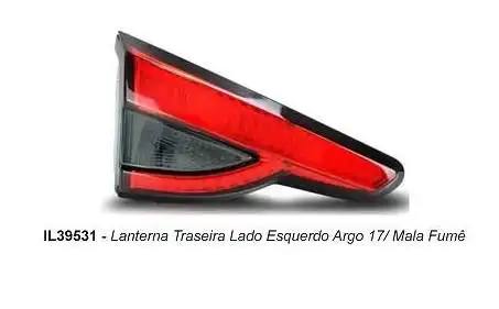 SINAL TRAS FIAT ARGO 2017/ ESQ MALA (FUME)