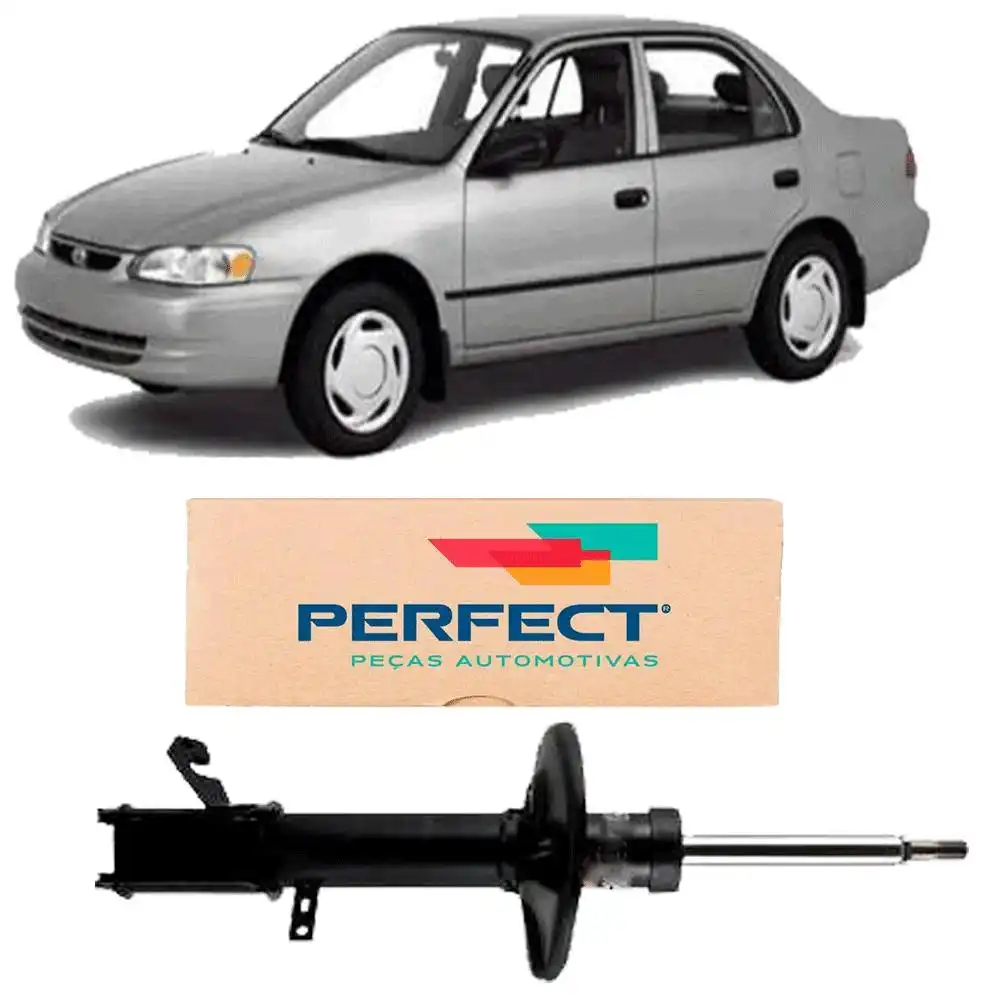 AMORTECEDOR DIANTEIRO TOYOTA COROLLA 1992 A 2002 ESQUERDO
