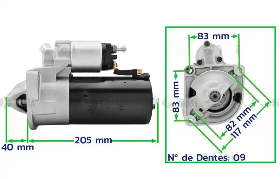 MOTOR PARTIDA FIAT DUCATO 2.3 2.8 2002/
