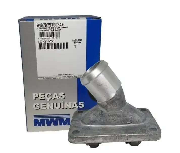 VALVULA TERMOSTATICA S-10 2.8 MWM - DUPLA SEM  JUNTA