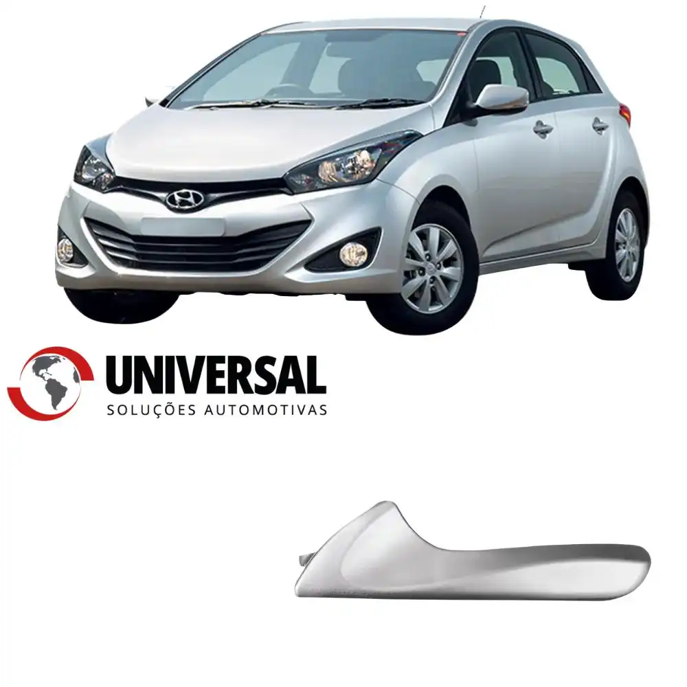 MACANETA INTERNA HB20 2012 A 2019 DIANT TRAS ESQ PRATA