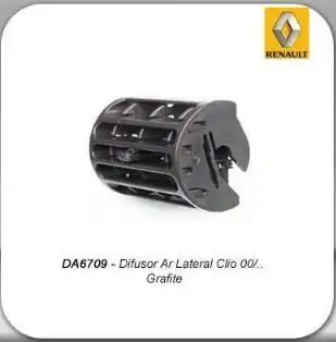 GRADE VENTILACAO LATERAL  CLIO 2000/ GRAFITE