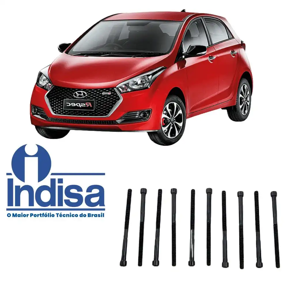 PARAFUSO CABECOTE HB20 1.6 16V FLEX 2012 A 2015