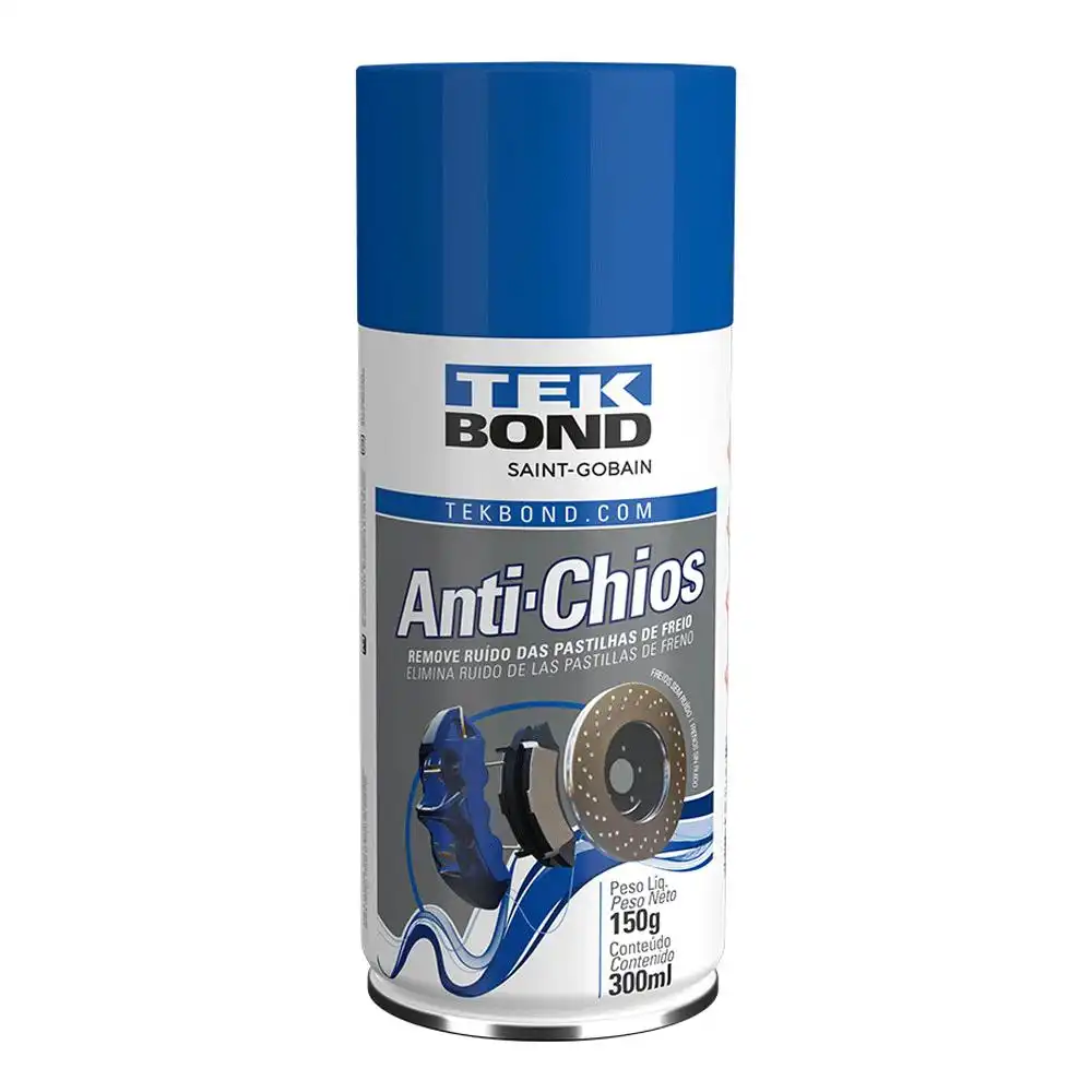 SPRAY ANTI-RUIDO SILENCIADOR PASTILHA FREIO TEKBOND