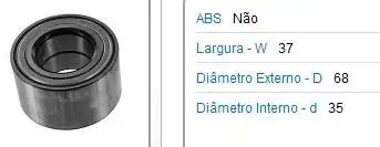 ROLAM RODA DIANT FIAT UNO MILLE 1985 A 2013