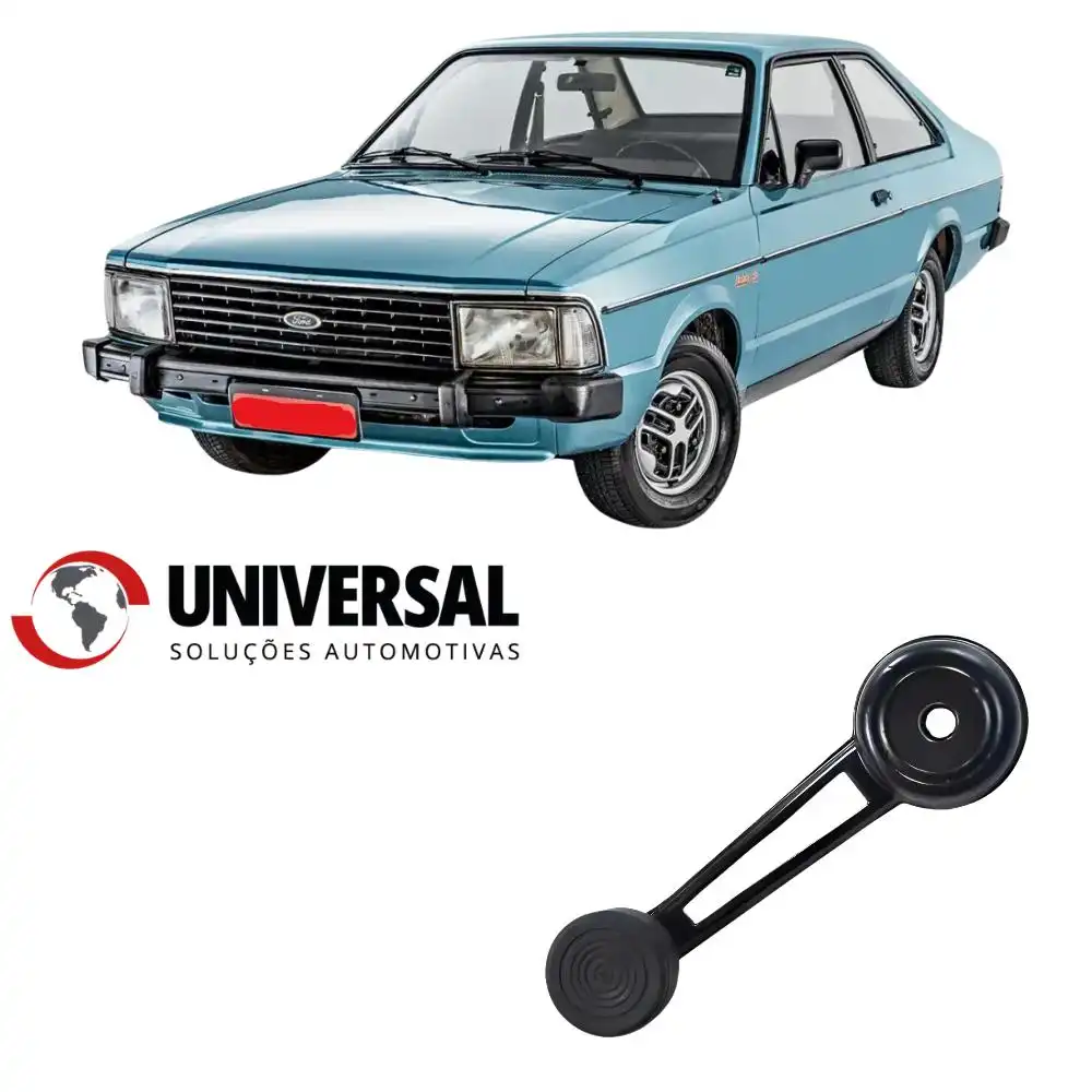 MACANETA VIDRO CORCEL II FERRO