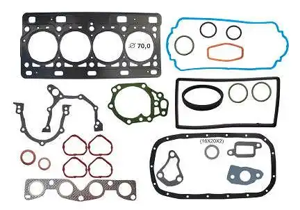 JUNTA MOTOR PEUGEOT 206 1.0 16V CLIO 1.0 16V S/RET FIBRA