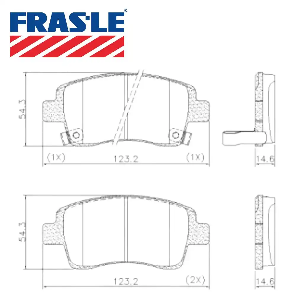 PASTILHA FREIO DIANTEIRA ETIOS 1.3 16V 2013 ACIMA CERAMICA