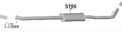 SILENC INTERM RENAULT KANGOO 1.6 8/16V 99/