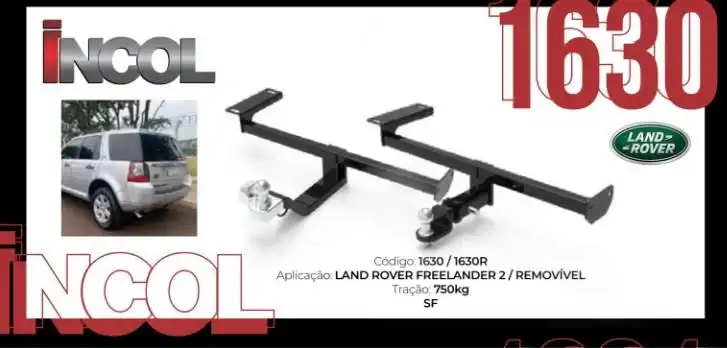 ENGATE CARRETINHA LAND ROVER FREELANDER 2 750KG