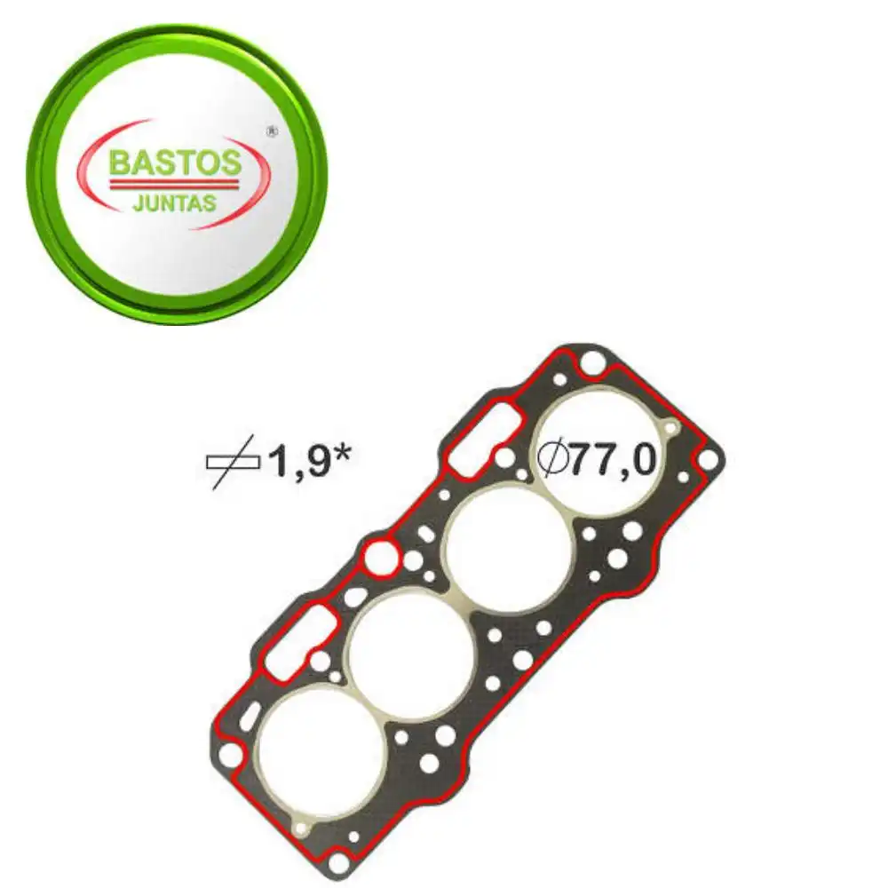 JUNTA CABECOTE UNO 1.0 8V 1990 A 2001 FIBRA
