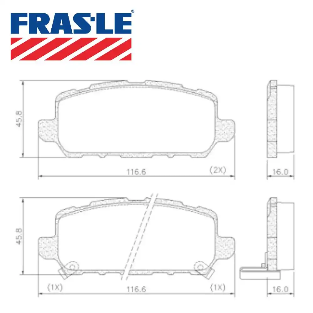 PASTILHA FREIO TRASEIRA HONDA HR-V 2015/