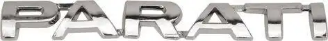 EMBLEMA PARATI GER III CROMADO (PEQUENO)