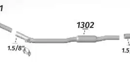 TUBO INTERM PASSAT 1.5, 1.6