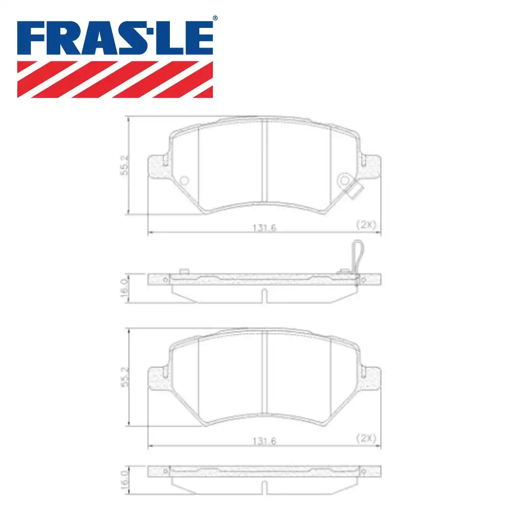 PASTILHA FREIO DIANTEIRA CHERY ARRIZO 6 1.5 16V 2021 ACIMA