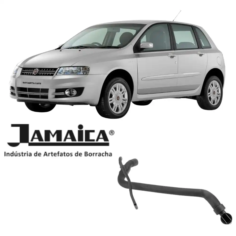MANGUEIRA RADIADOR FIAT STILO 1.8 8V TODOS SUPERIOR