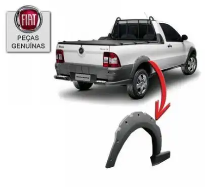 MOLDURA PARALAMA FIAT STRADA WORKING 08/13 TRAS ESQ