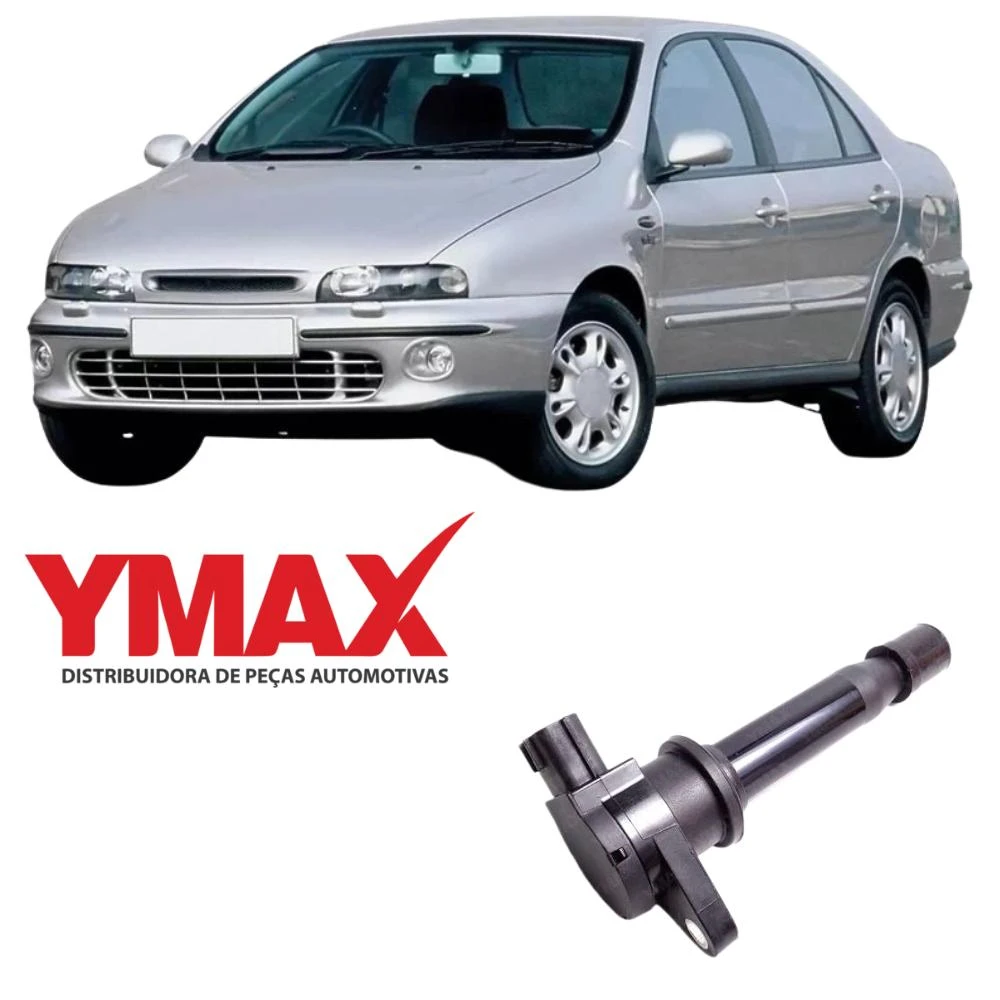 BOBINA INJ ELET FIAT MAREA BRAVA 2000 A 2003 1.8 16V