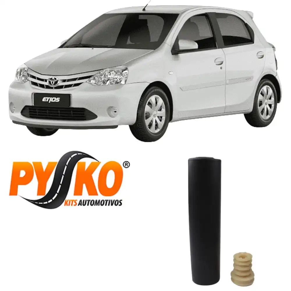 KIT AMORTECEDOR TRASEIRO TOYOTA ETIOS 2012/