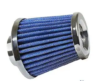 FILTRO AR ESPORTIVO CONICO 52MM AZUL