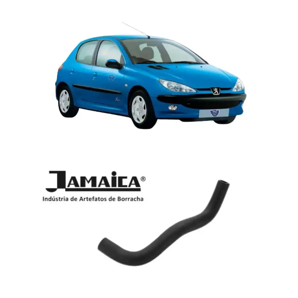 MANGUEIRA RESERVATORIO RADIADOR PEUGEOT 206 1.0/1.4/1.6 INF