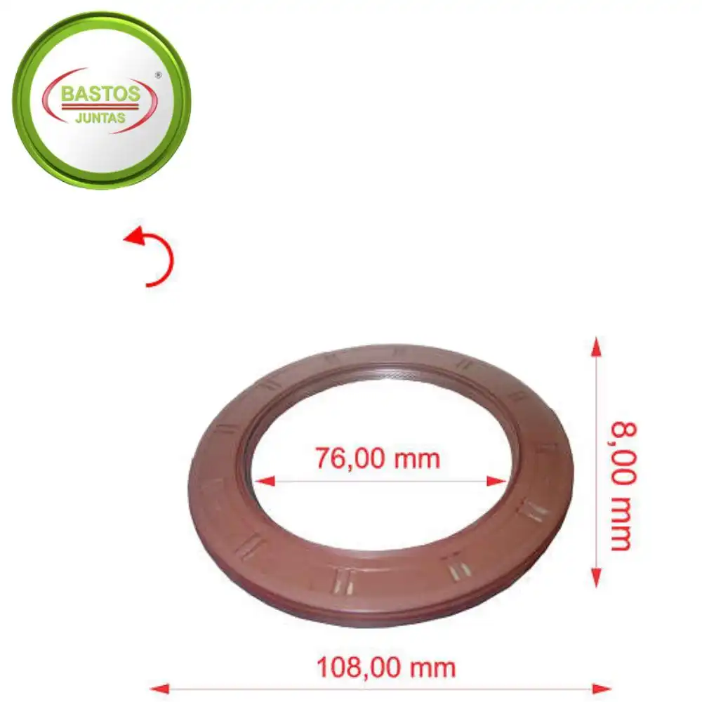 RETENTOR VOLANTE MOTOR CRETA 1.6 16V 2017 EM DIANT TRASEIRO