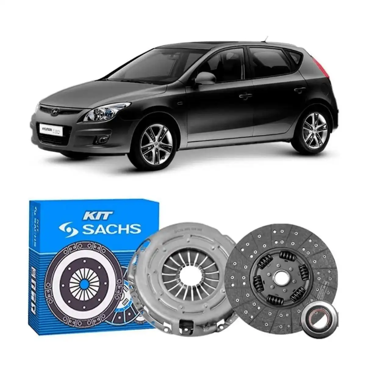 KIT EMBREAGEM HYUNDAI I30 2.0 16V 2009 A 2013