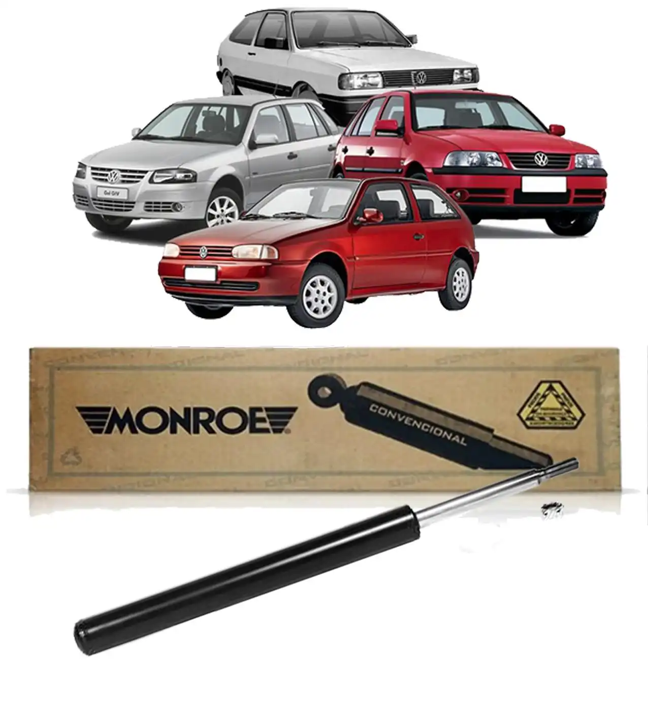 AMORTECEDOR DIANTEIRO GOL G1 G2 G3 G4 1980 A 2014