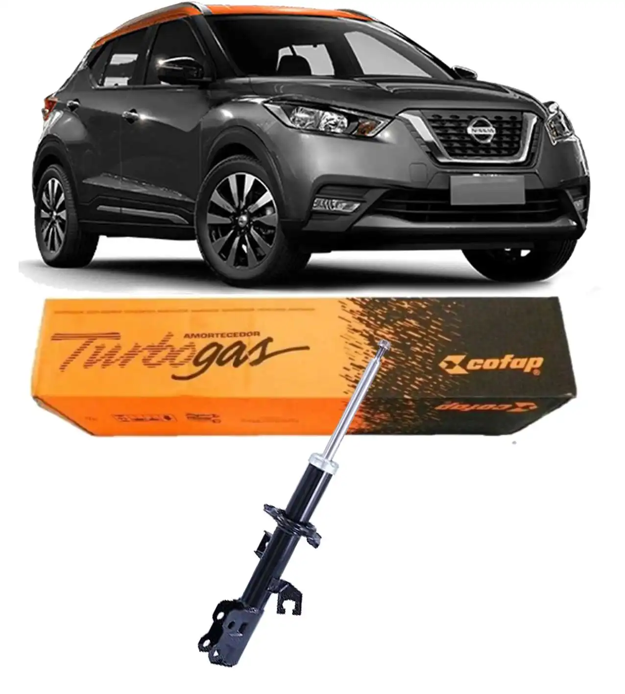 AMORTECEDOR DIANTEIRO NISSAN KICKS 2016/ DIREITO