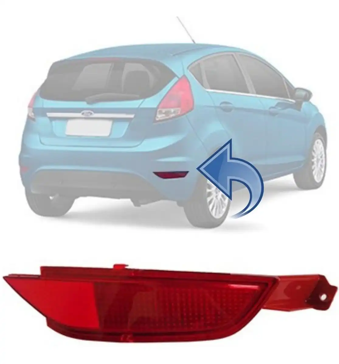 SINAL PARACHOQUE TRAS NEW FIESTA HATCH 10/19 DIR