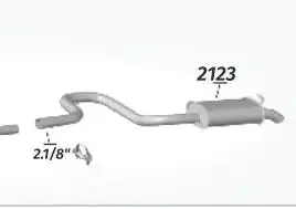 SILENC TRAS MONDEO 2.0 CLX 97/98