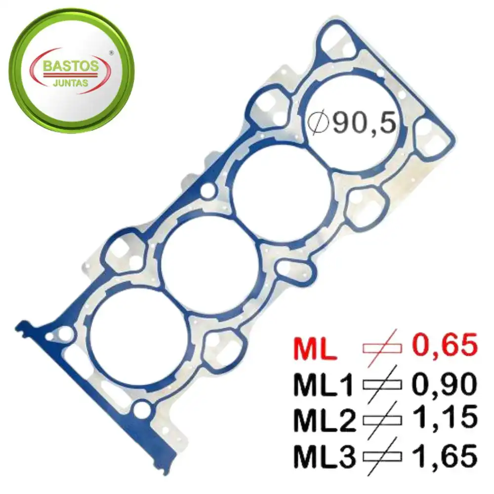 JUNTA CABECOTE FUSION 2.5 16V DURATEC 2012 A 2019 METAL