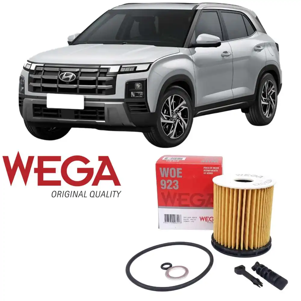 FILTRO OLEO MOTOR CRETA 1.6 TURBO 2025 ACIMA REFIL